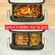 Air Fryer Tefal EY922DE0 με Διπλό Αποσπώμενο Κάδο 9lt Μαύρο Air Fryer Tefal EY922DE0 με Διπλό Αποσπώμενο Κάδο 9lt Μαύρο